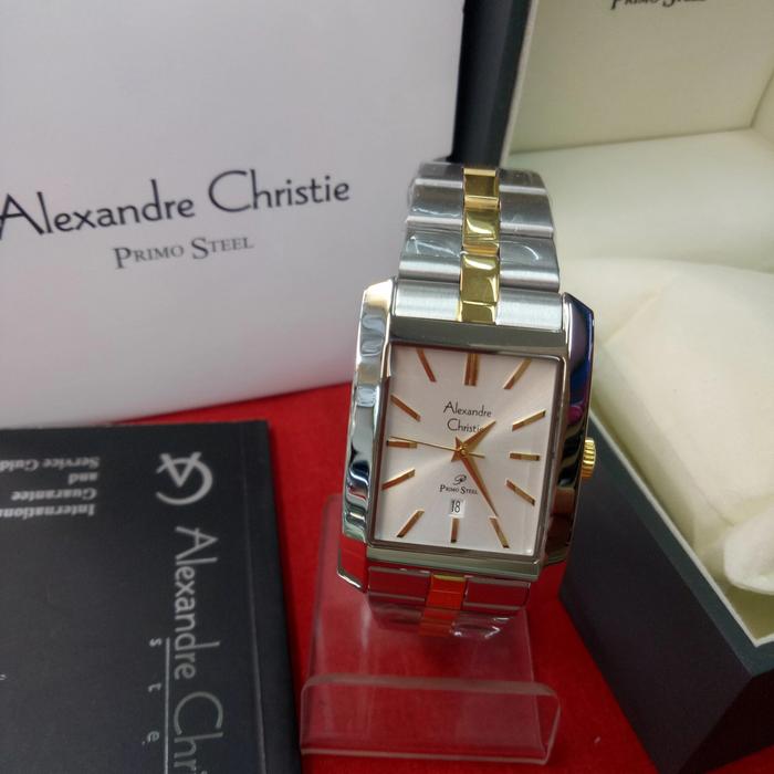 Jam Tangan Analog Wanita Alexandre Christie Ac 1022 MD All Stainless
