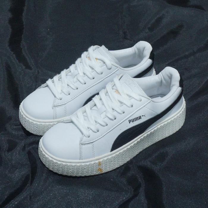 Sepatu puma creeper rihanna fenty leather original bekas