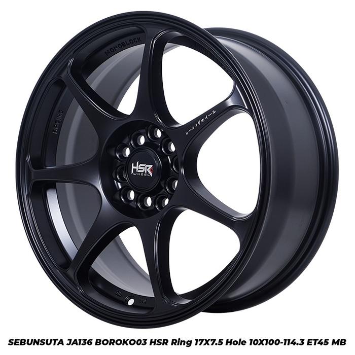 velg mobil ertiga xl7 s cross ring 17 SEBUNSUTA HSR