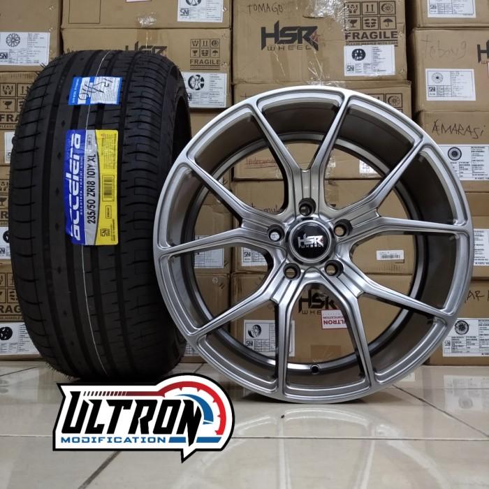 velg hrv ring 18 pcd 5x114 paket ban mobil gratis kirim sidoarjo ngawi