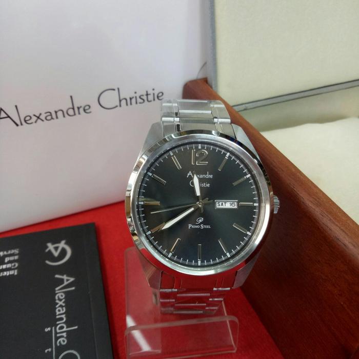 Jam Tangan Analog Pria Alexandre Christie AC 1012 ME All Gold