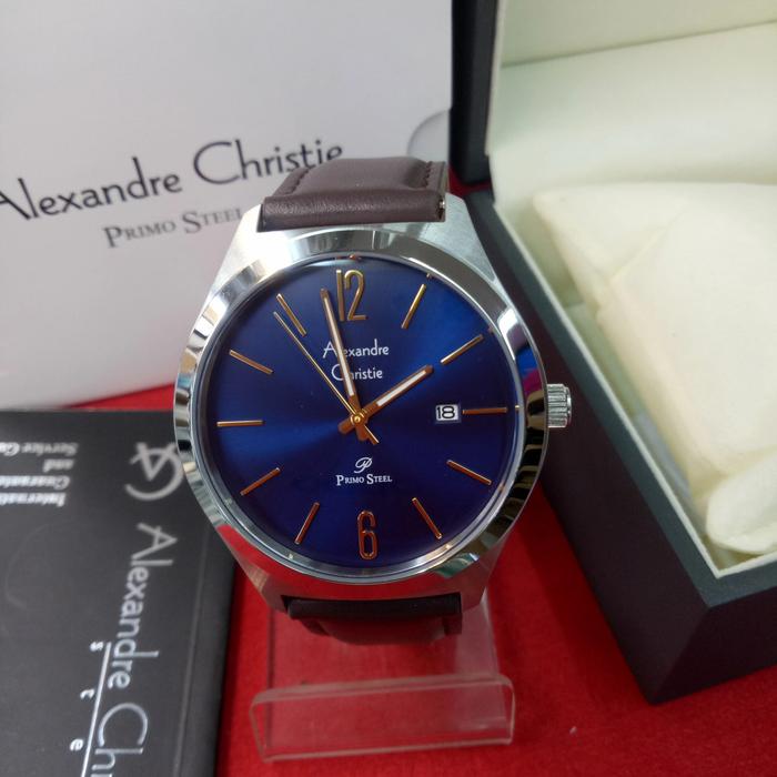 Jam Tangan Analog Pria Alexandre Christie Ac 1009 MD All Steel
