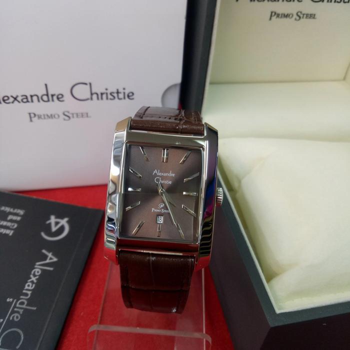 Jam Tangan Analog Wanita Alexandre Christie Ac 1022 MD Steel Steel