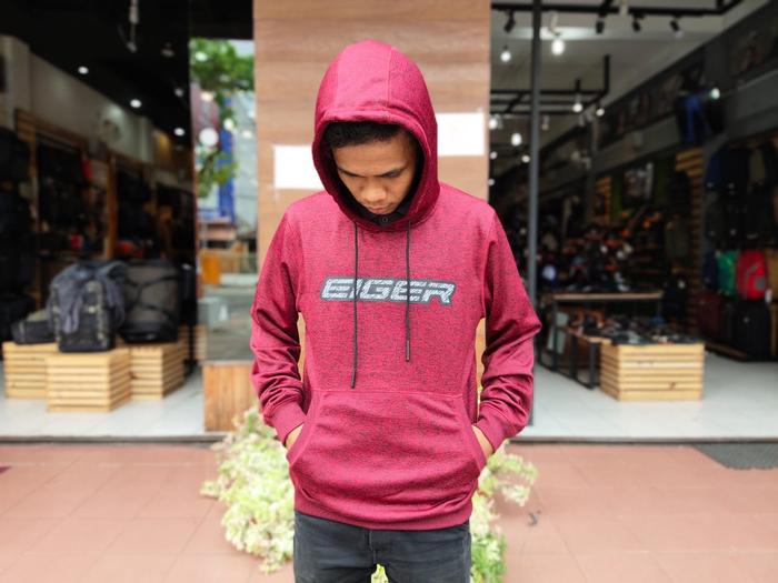 SWEATER X-RUSTLE 6542 EIGER JAKET HOODIE RED JAKET CEWEK JAKET COWOK