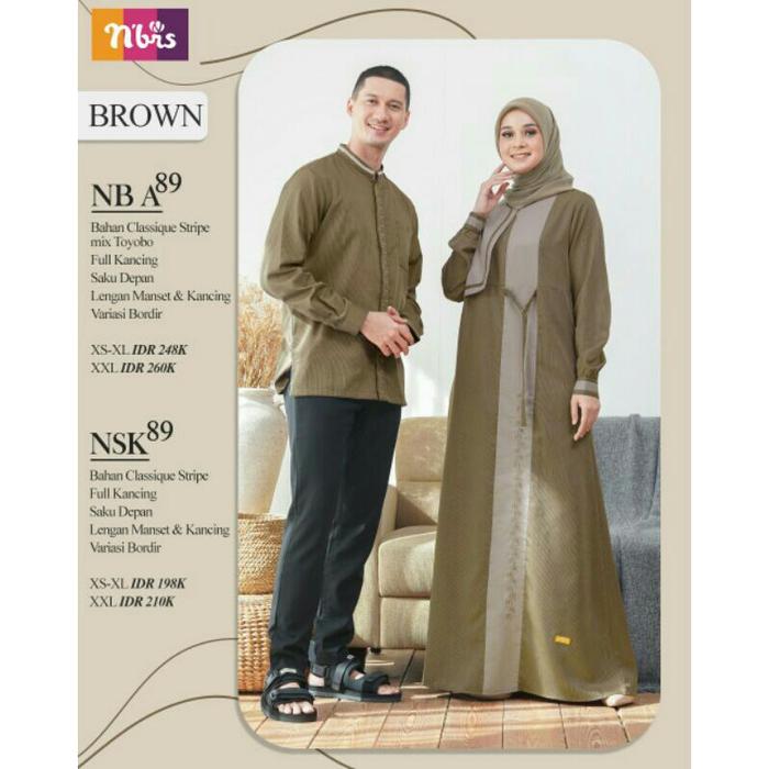 Baju Coulpe Nibras nb a89 nsk 89
