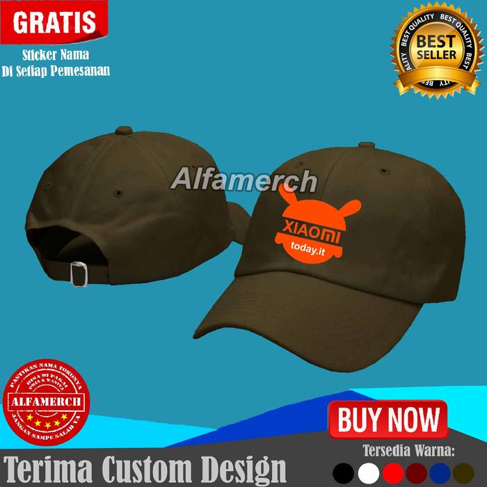 TOPI BASEBALL Murah XIAOMI TODAY KEREN ALFAMERCH