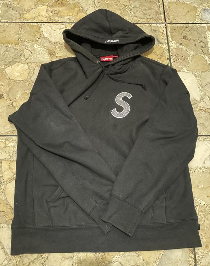 Supreme hoodie logo S tonal original