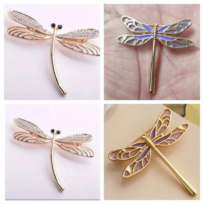 Bros Capung Kinjeng imut bross brooch pin