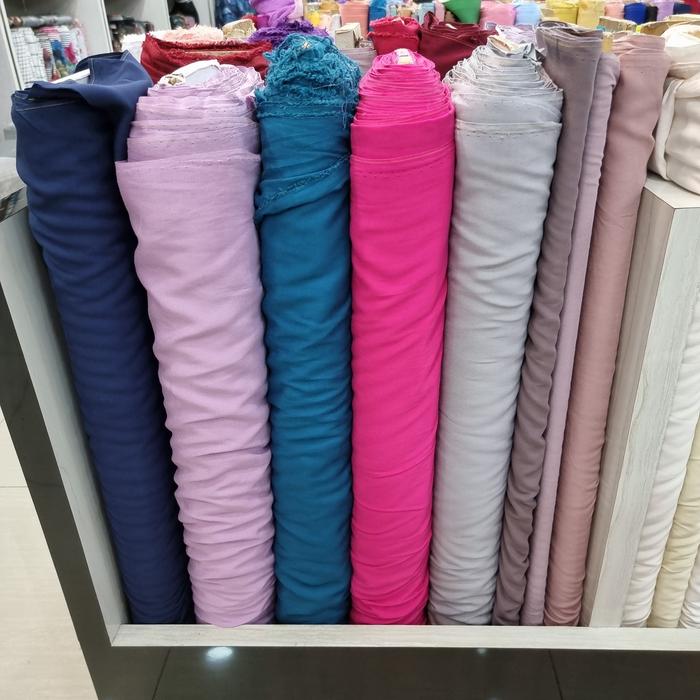 kain rayon viscose uniqlo