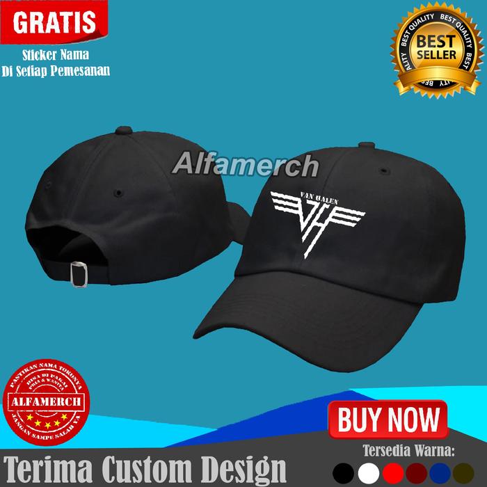 TOPI BASEBALL VAN HALEN HALLEN KEREN ALFAMERCH