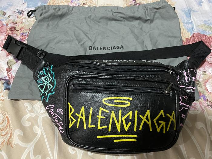 Balenciaga Graffiti Bumbag Authentic