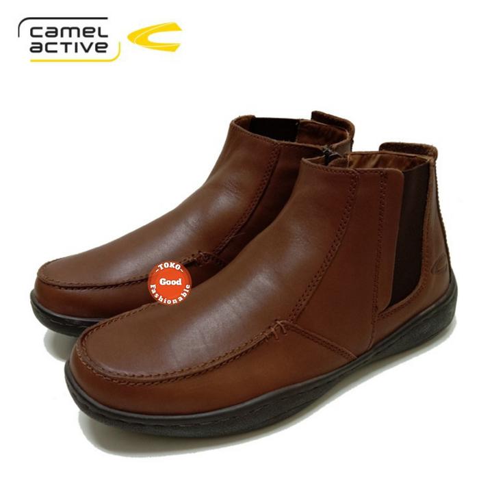 Sepatu Camel Active Hanson Boots Pria Original - Brown