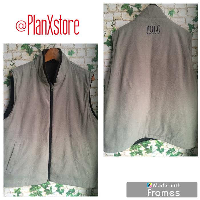 POLO BRITISH COUNTRY SPIRIT VEST TWO SIDE PRELOVED TERJANGKAU