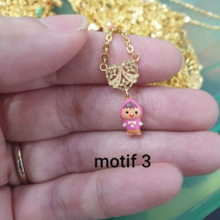 Kalung Anak Emas asli model Beautiful