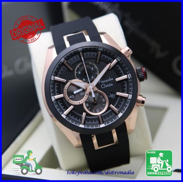 SPESIAL EDITION Jam Tangan Pria AC 6582 Alexandre Christie Jam Cwok