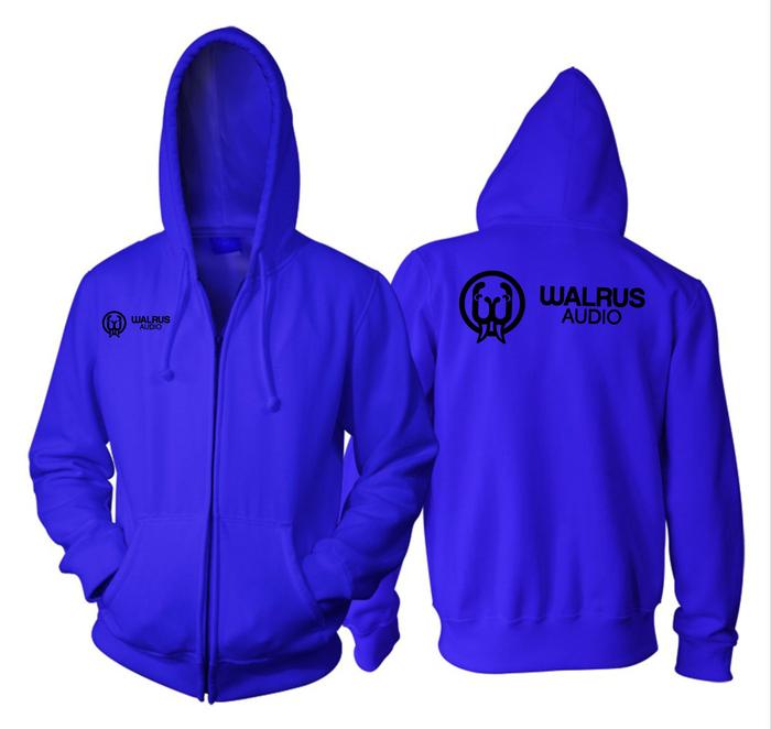 Jaket Zipper Audio Walrus Keren Jumbo Size S-5XL Fleece Terlaris Baru