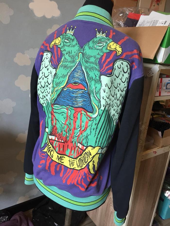 Preloved - BMTH Drop Dead Varsity Jacket / Jaket Wanita Pria