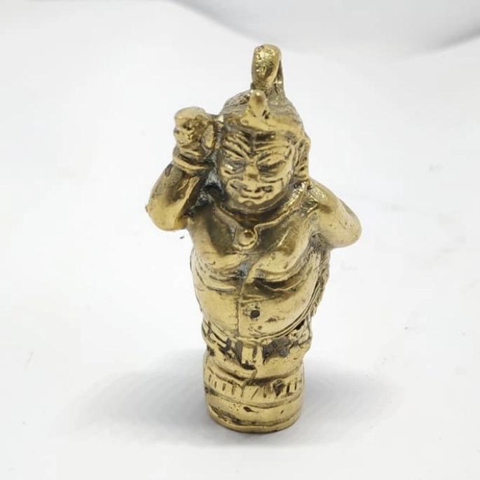 Liontin Kalung Patung Semar Kuningan Antik