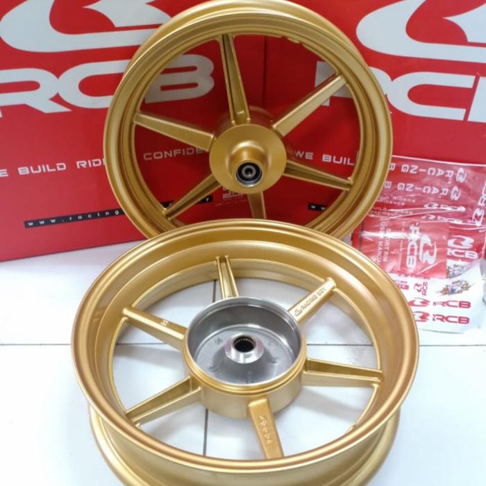 VELG RACING RCB SP 811 YAMAHA AEROX 155 NVL GOLD RING 14