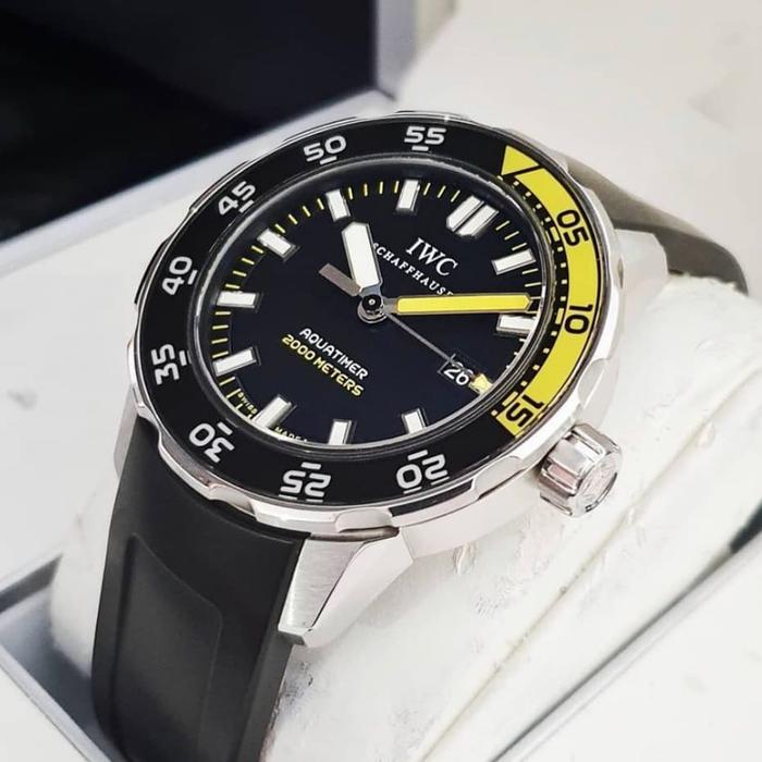 Iwc aquatimer 2000m jam tangan pria