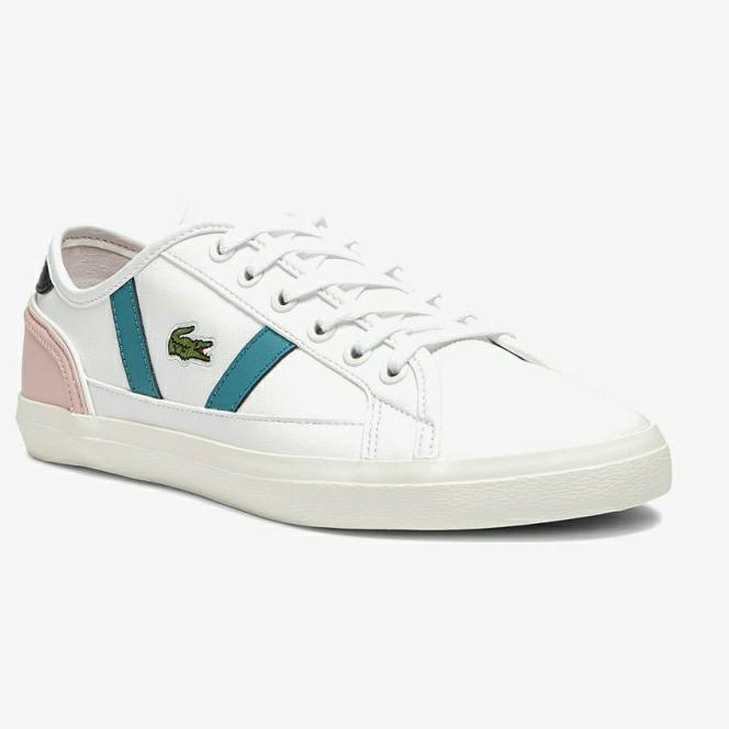 SEPATU SNEAKERS WANITA LACOSTE Sideline Leather and SynthetiC ORI