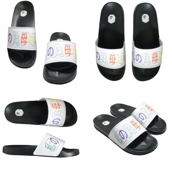 Sandal Nike Flip Flop Benassi Swoosh AIR JORDAN Original - WHITE
