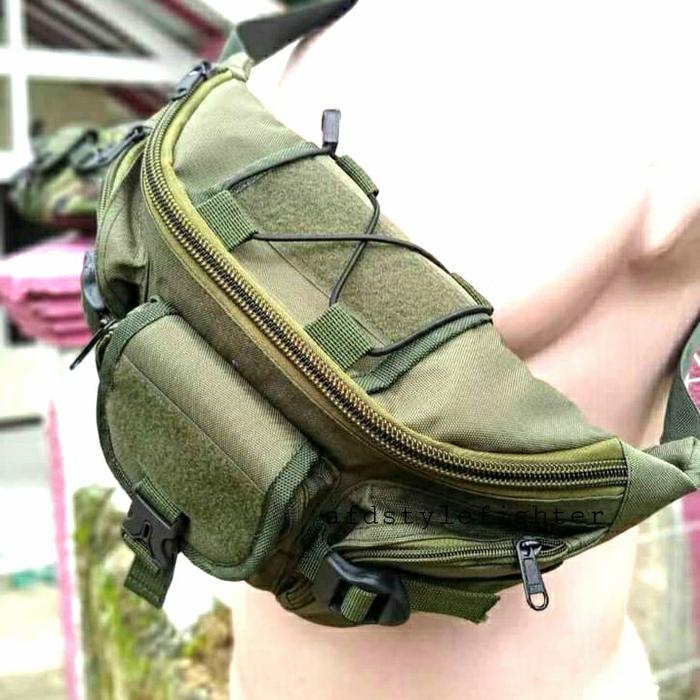 afd crocodile t08 tas selempang tactical pria