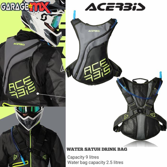 HYDROBAG ACERBIS WATER SATUH.HYDRO BAG ACERBIS. TAS CROSS ACERBIS