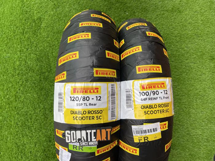Ban Pirelli Diablo Rosso SC Soft Compound Vespa Sprint Primavera R12