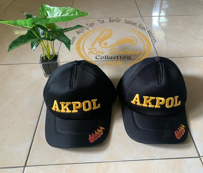 Topi AKPOL (Akpol + Logo)