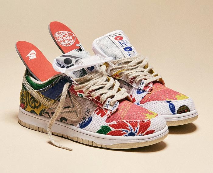 nike dunk low sp city market . thank you for caring