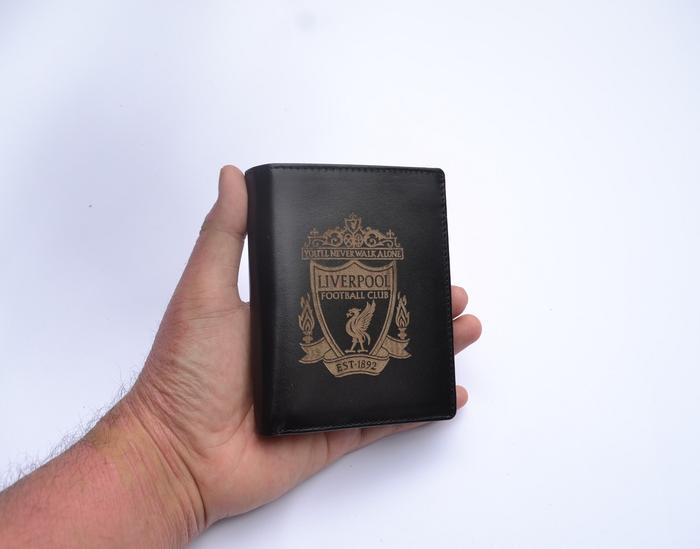 Dompet Jersey Liverpool Dompet Cowok Logo Club Liverpool Hitam