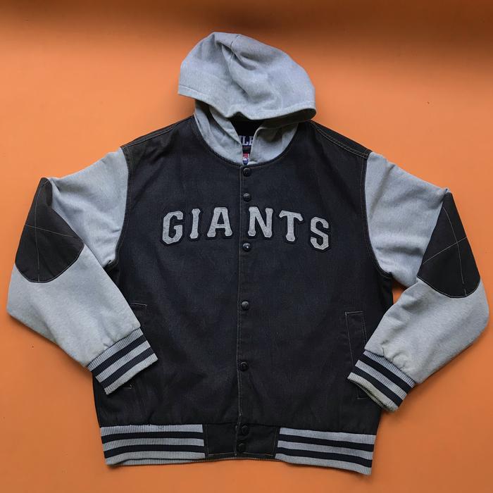 Denim hoodie jacket MLB GIANTS , L