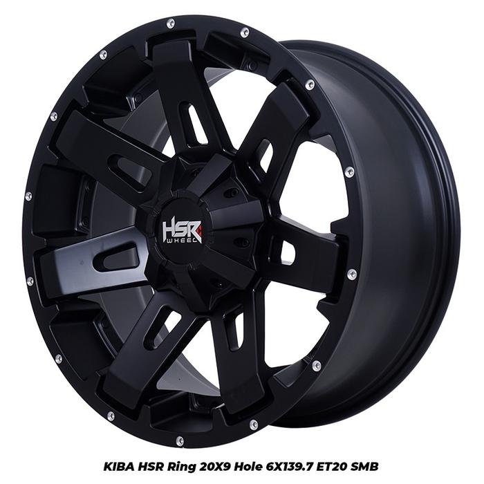 velg mobil fortuner pajero ranger hilux dc ring 20 KIBA HSR