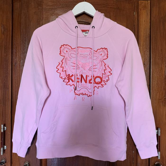 Kenzo tiger pink hoodie original