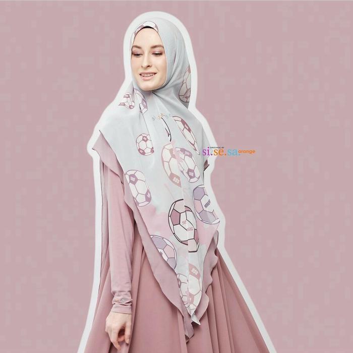 Khimar sisesa kuraton misty blue purple