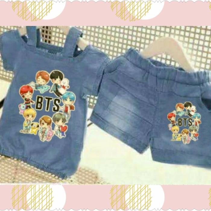 Set Denim Sabrina BTS Kid