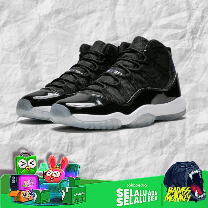 (SALE CUCI GUDANG) AIR JORDAN 11 RETRO BLACK (GS)