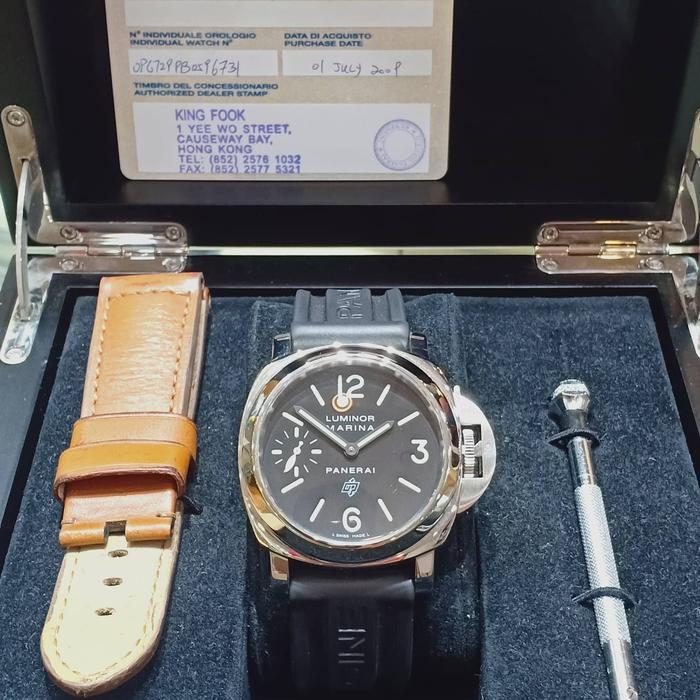 Luminor marina panerai pam 005 jam pria
