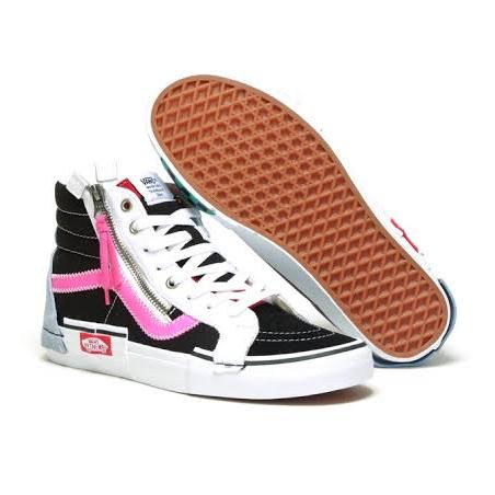 Vans Sk8-Hi Reissue Cut And Paste Black Azalea Pink