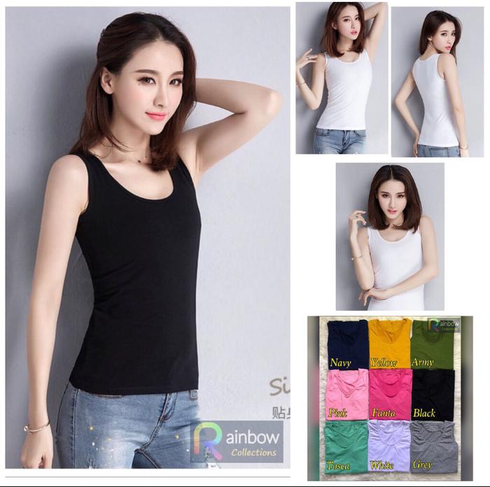 Tang top / tank top / tank top tali besar / singlet wanita