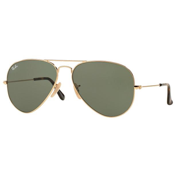 Rayban Kacamata Hitam Original AVIATOR RB 3025 181 62 Gold