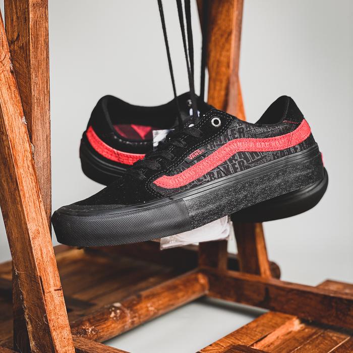 VANS STYLE 112 PRO X BAKER BLACK RED ORIGINAL