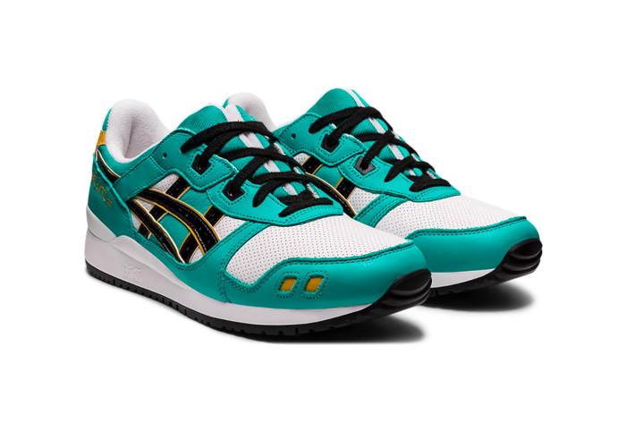 Sepatu Wanita Asics Gel-Lyte III OG Daruma Baltic Jewel/Black Original