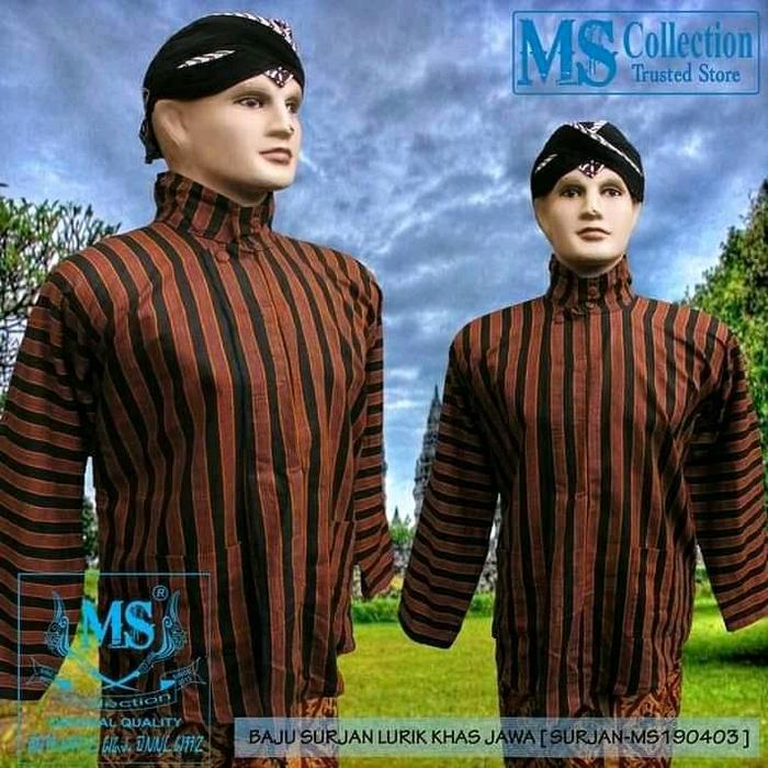baju surjan lurik halus