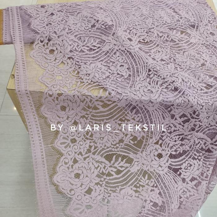 Bakal Kebaya/ Kain Brokat / Brokat Semi Prancis Panel