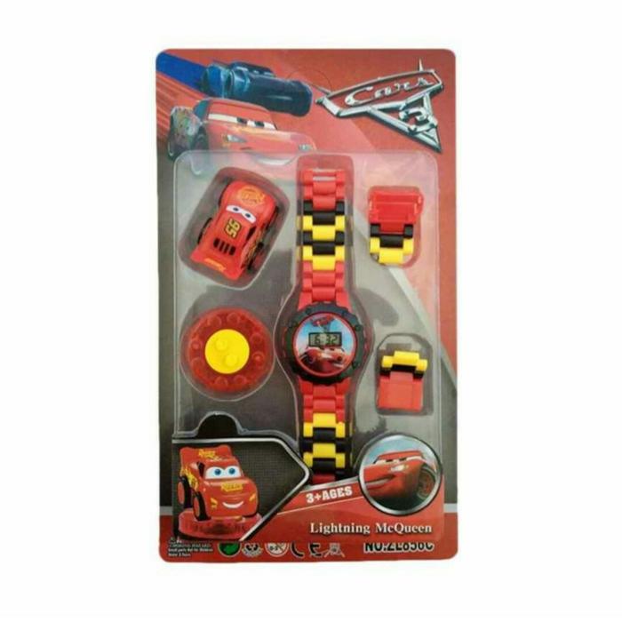 JAM TANGAN ANAK LEGO CARS MCQUEEN JAM ANAK DIGITAL MURAH
