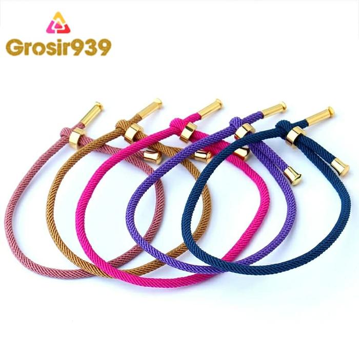 bahan gelang huruf emas hongkong serut bukan wire rope