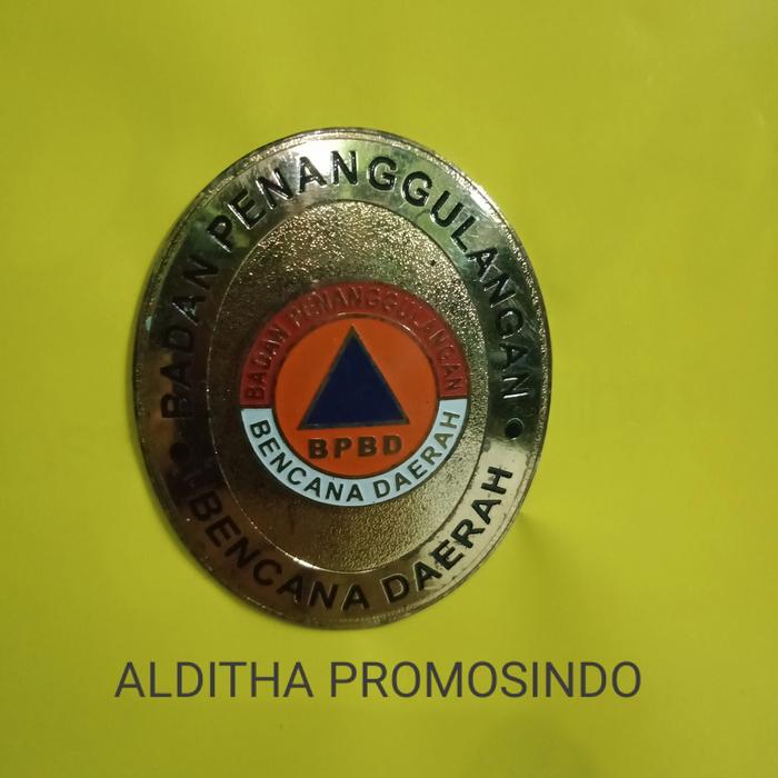 pin bpbd-pin BPBD magnit-pin BPBD kuningan-pin BPBD oval