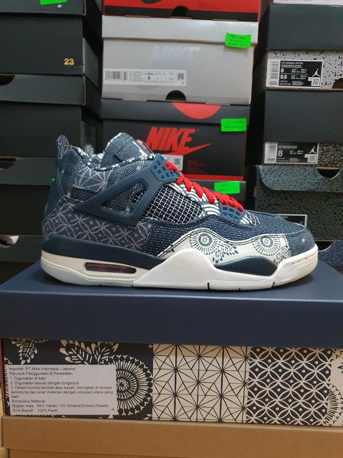 AIR JORDAN 4 RETRO SE "SASHIKO DEEP OCEAN"